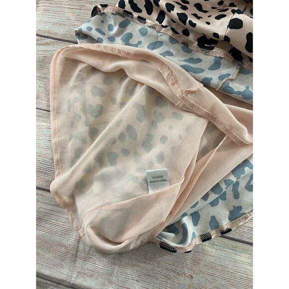 Polly Women's Maya Animal Print Mini Dress - 8 - Picture 13 of 13